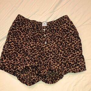 Leopard Print boxer shorts